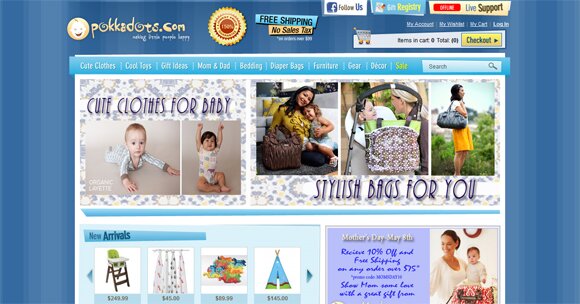 35 Stunning Blue Color Website Designs