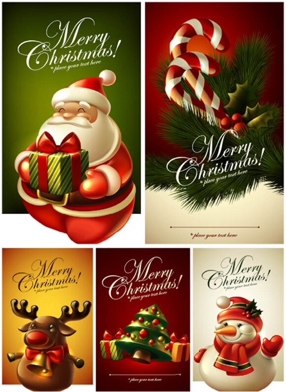 56套高质量的2012圣诞节矢量图素材免费下载（下篇）