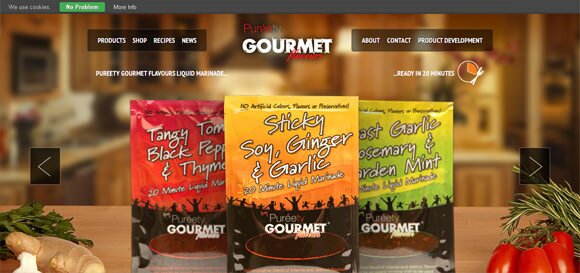 20 Cool Restaurants and Foods Website Designs