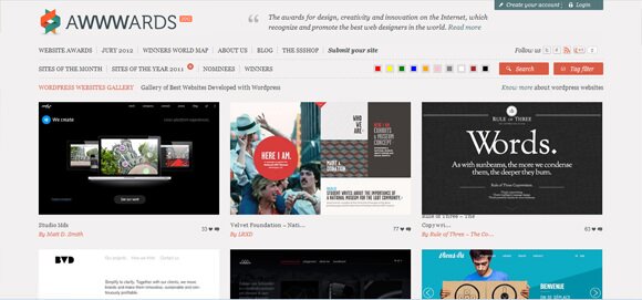 26 Beautiful Galleries to submit WordPress Sites